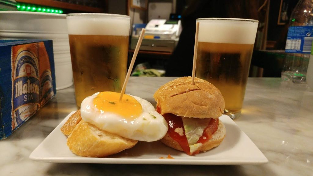 Mala Caña, Central de Pintxos, gastronomía española.